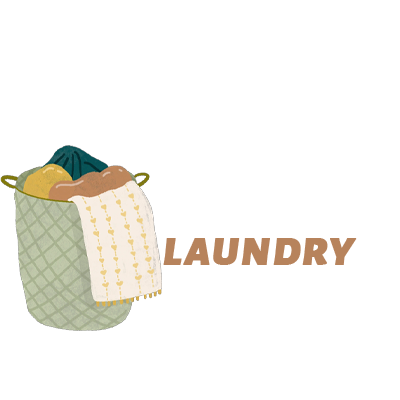 starting with folding dirty clothes basket